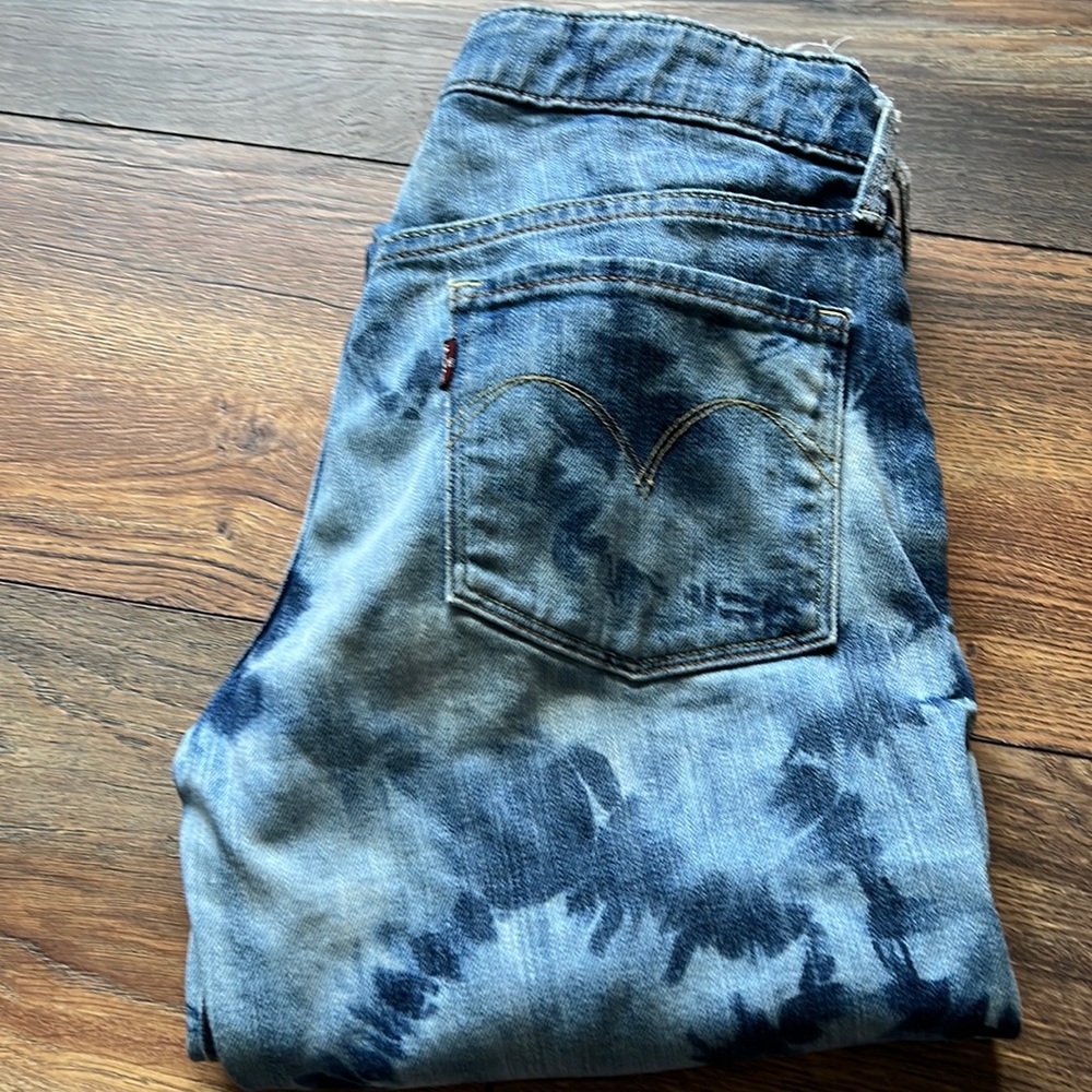 Levi’s Tie Die Skinny Jeans